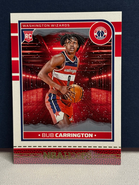 2024-25 Hoops: Bub Carrington Rookie Card