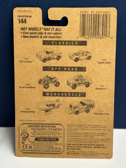 Collector #144 Blue Card Oshkosh Cement Mixer
