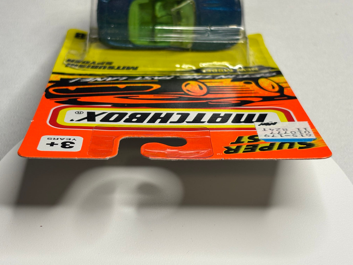 Matchbox #28 Mitsubishi Spyder (blue)