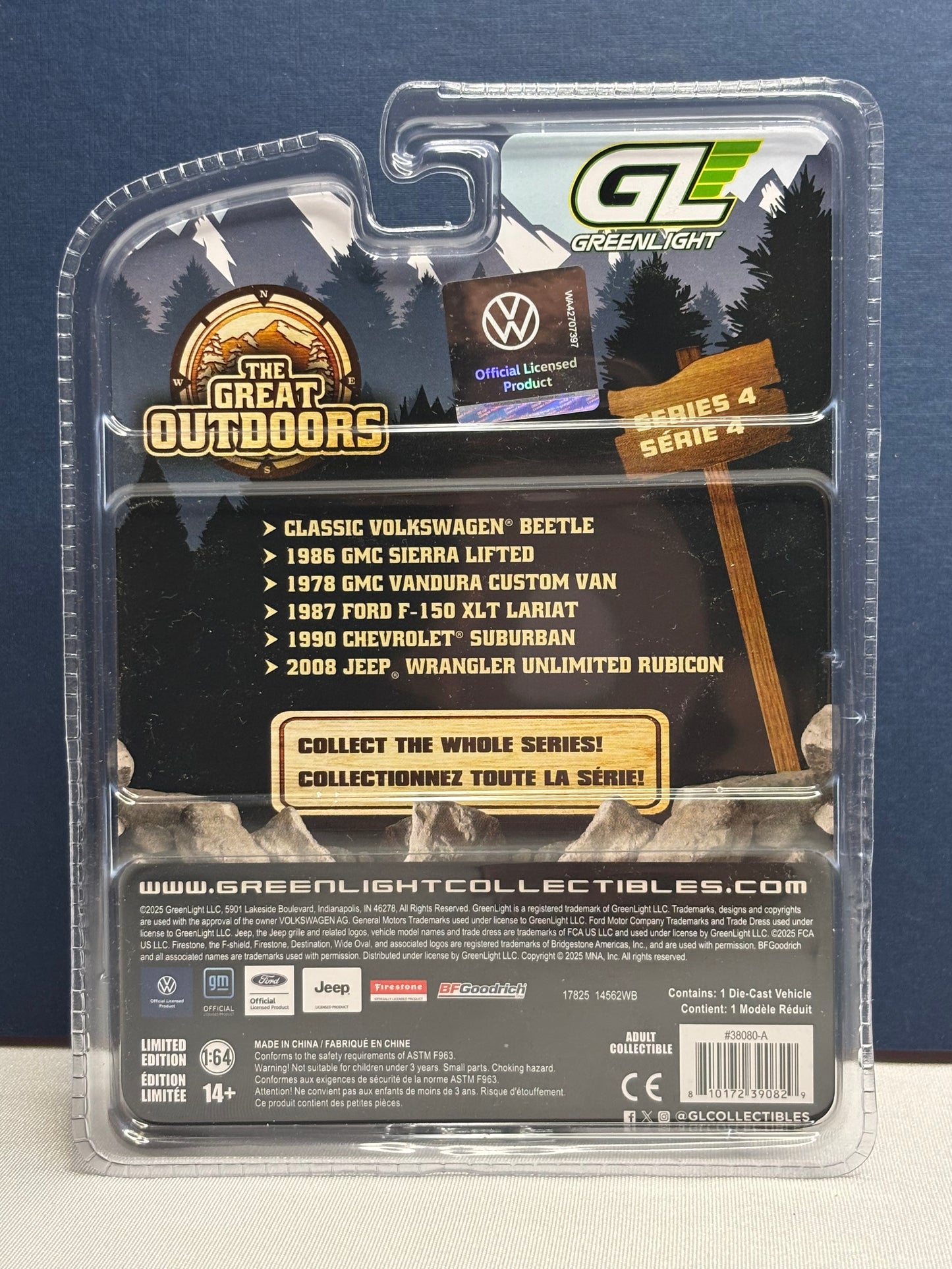 Greenlight: the Great Outdoors Classic Volkswagen Beetle
