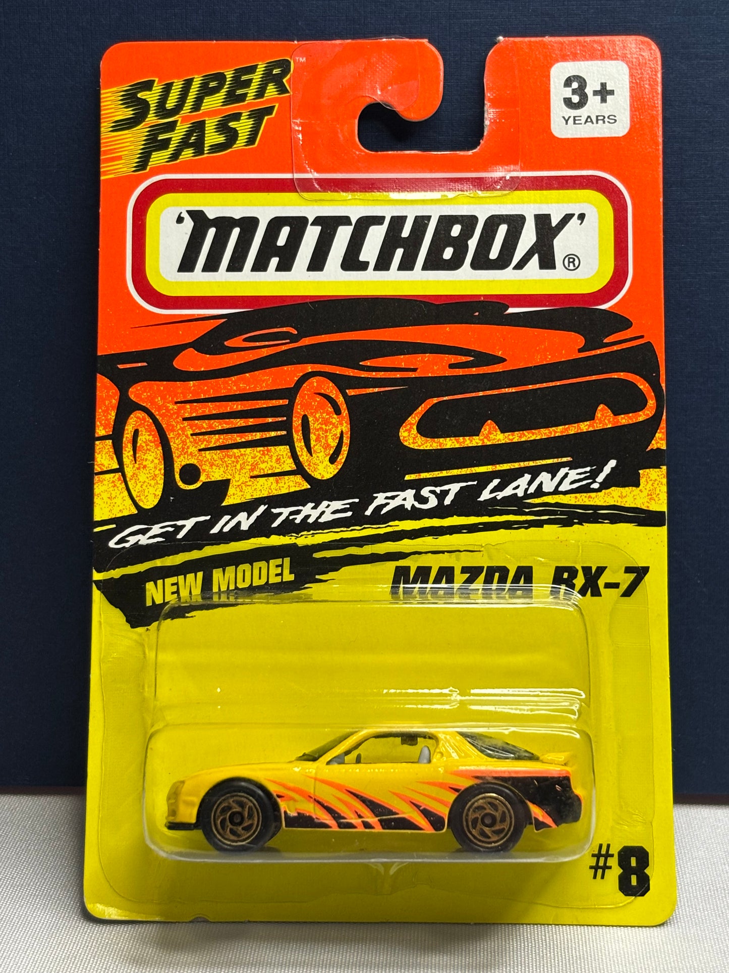 Matchbox #8 Mazda RX-7 (new model)