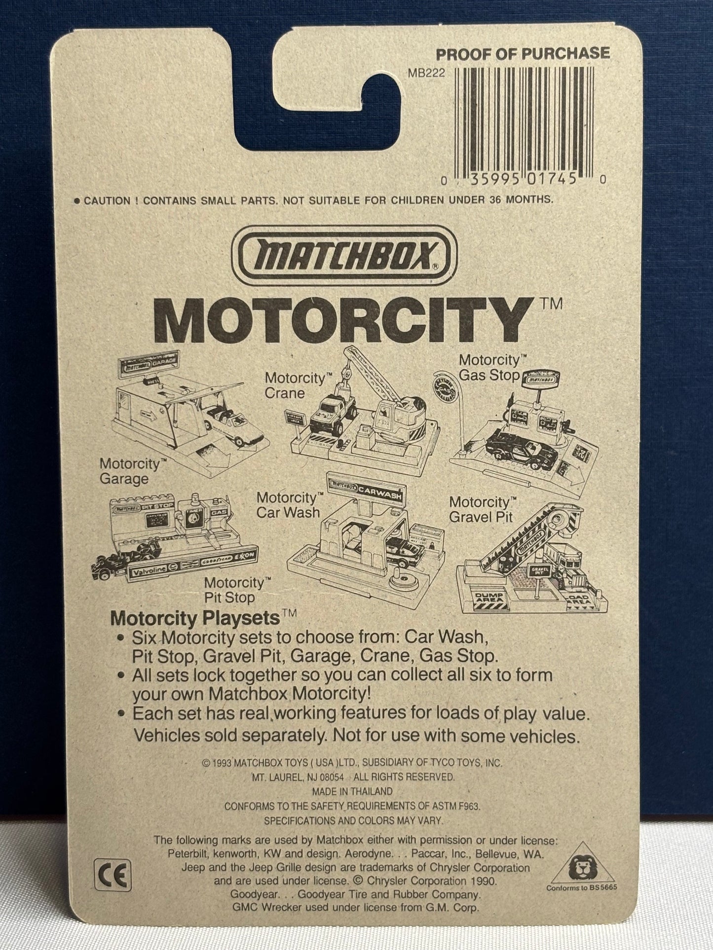 Matchbox MB #45 Highway Maintenance Truck (red)