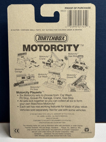 Matchbox MB #45 Highway Maintenance Truck (red)