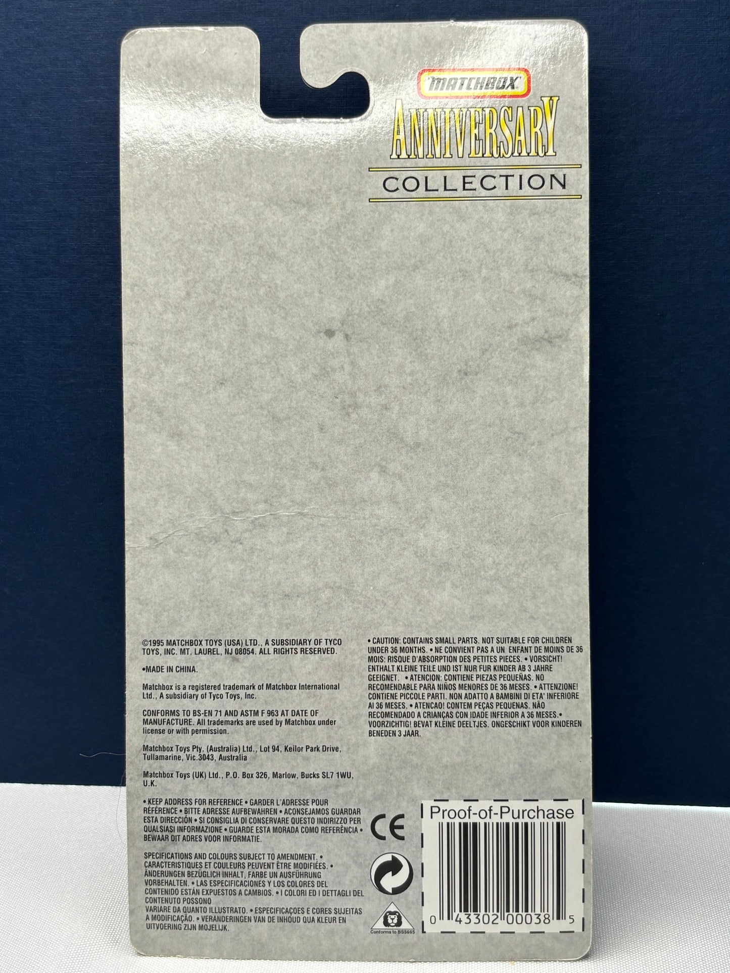 Matchbox Anniversary Collection Limited Edition 1 of 5000: Ford Model A