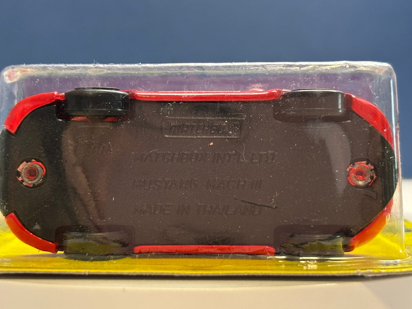 Matchbox #15 Mustang Mach III (red)