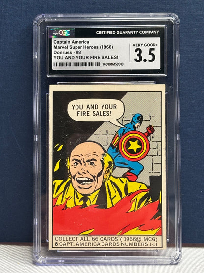1966 Marvel Super Heroes Captain America #8