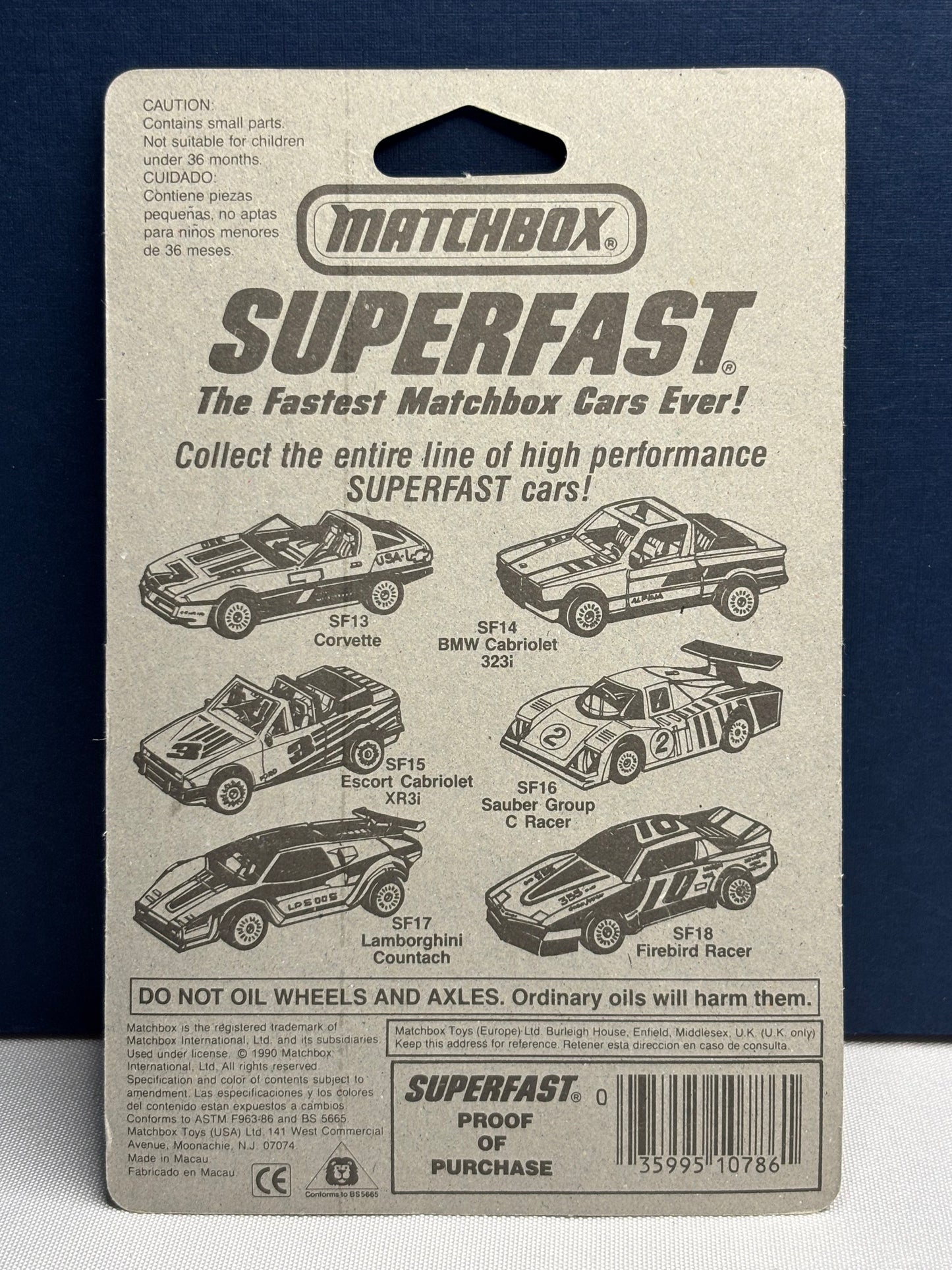 Matchbox SF18 Firebird Racer