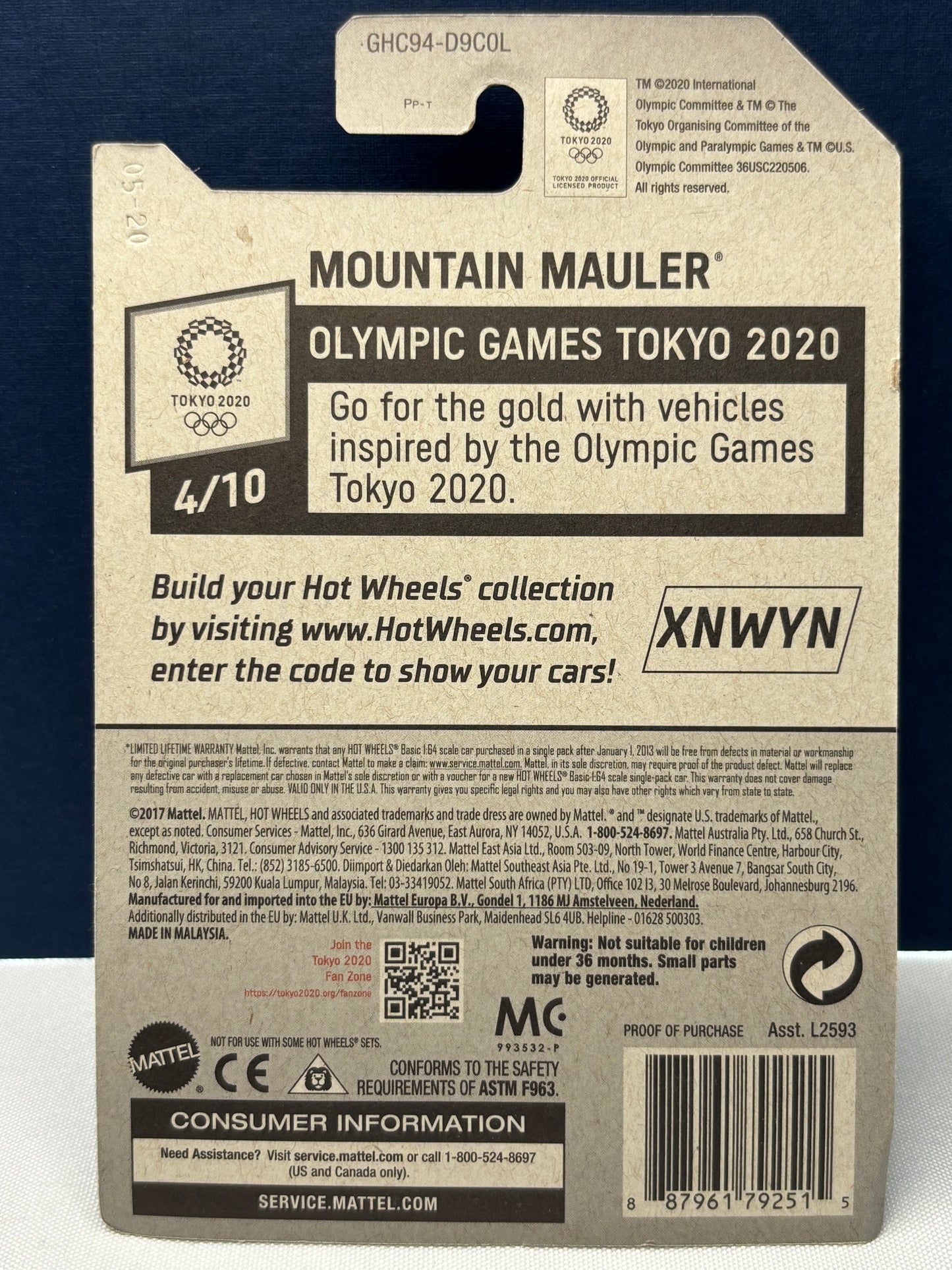 Mountain Mauler Olympic Games Tokyo 2020