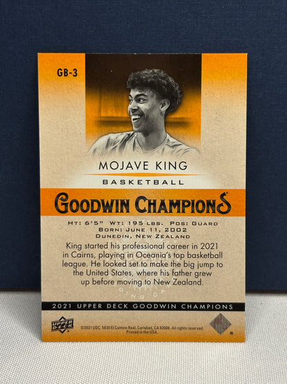 2021 Upper Deck Goodwin Champions: Mojave King #GB-3