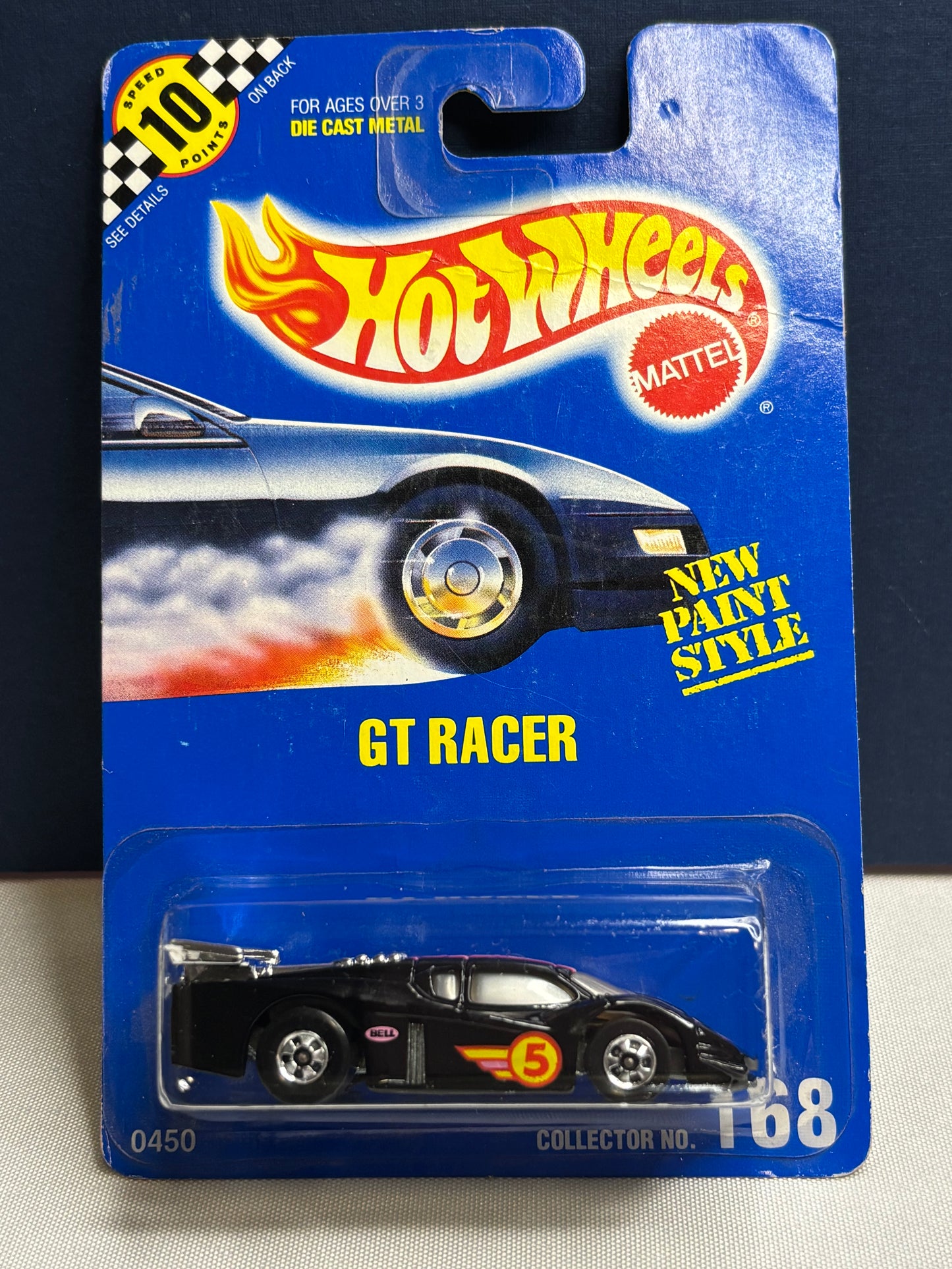 Collector #168 Blue Card GT Racer Speed Points