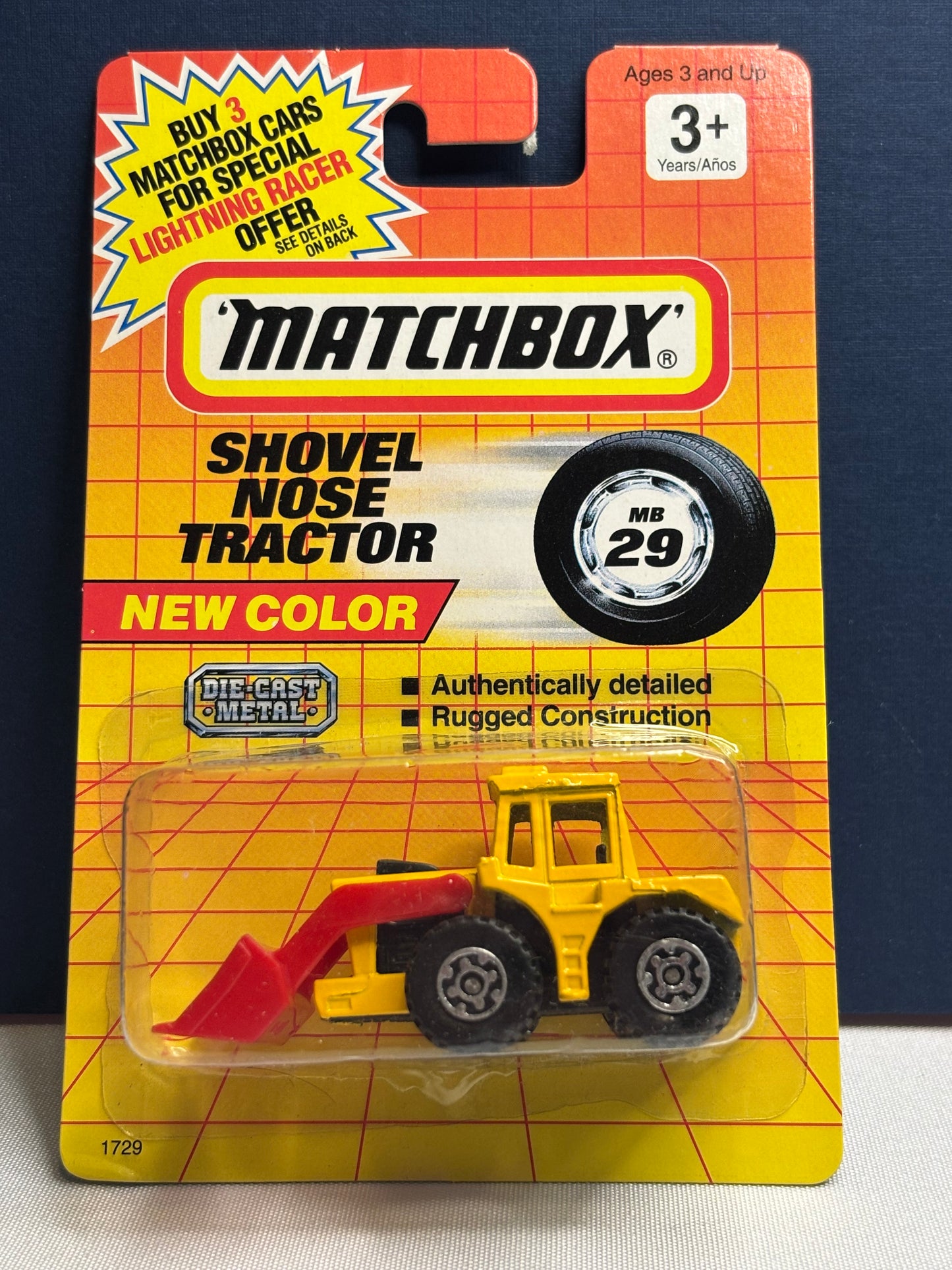 Matchbox MB #29 Shovel Nose Tractor
