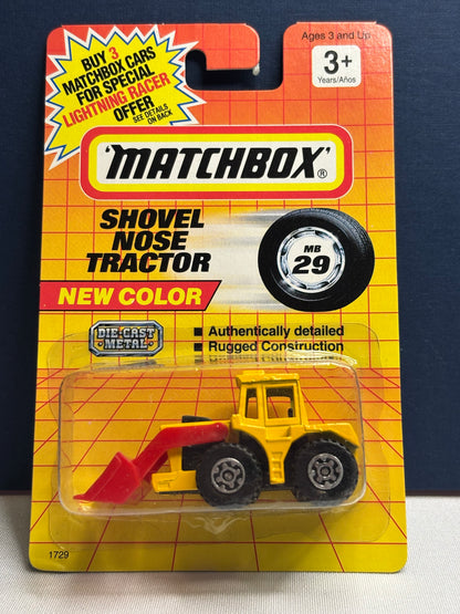 Matchbox MB #29 Shovel Nose Tractor
