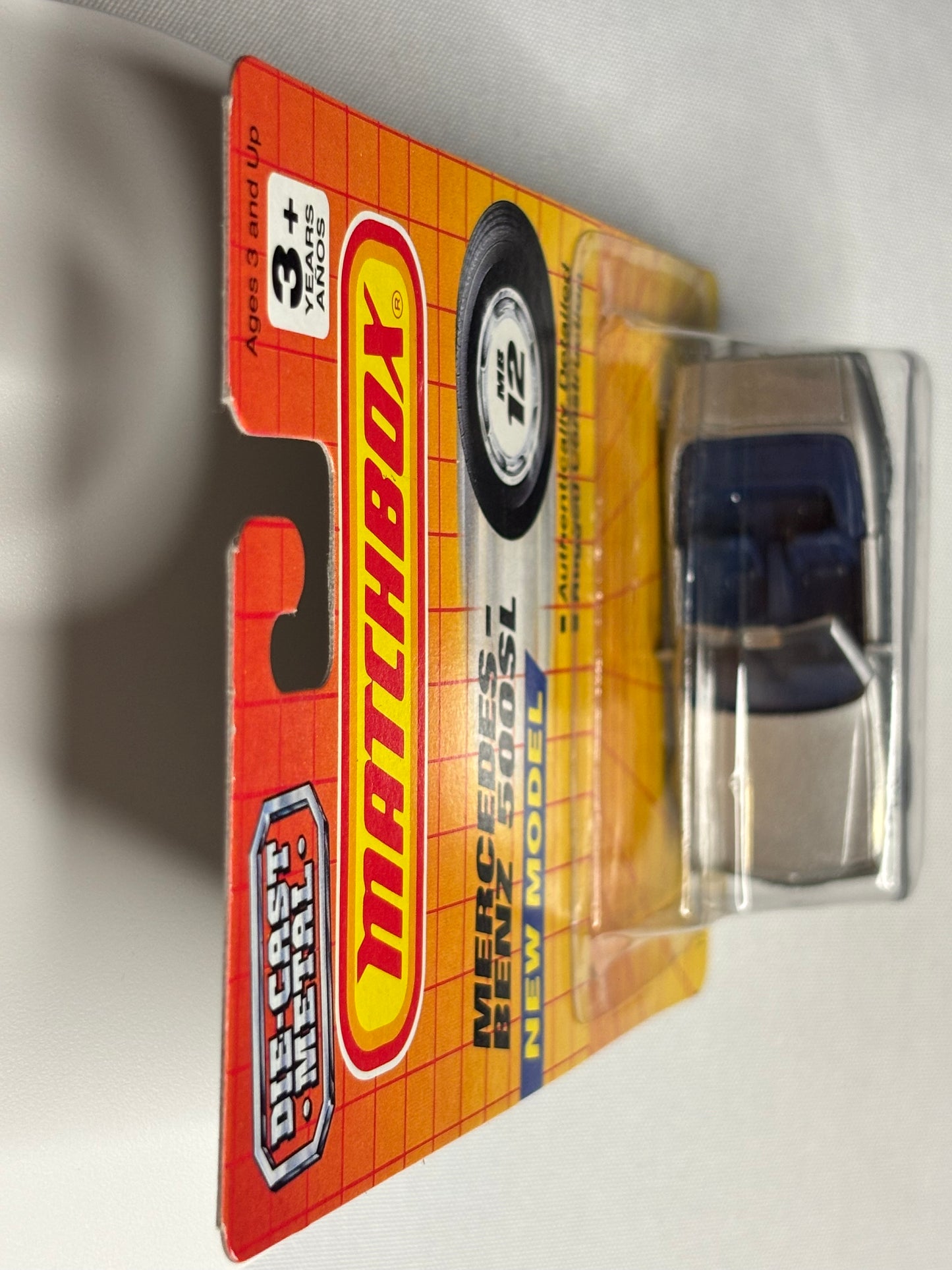 Matchbox MB #12 Mercedes-Benz 500 SL (silver)