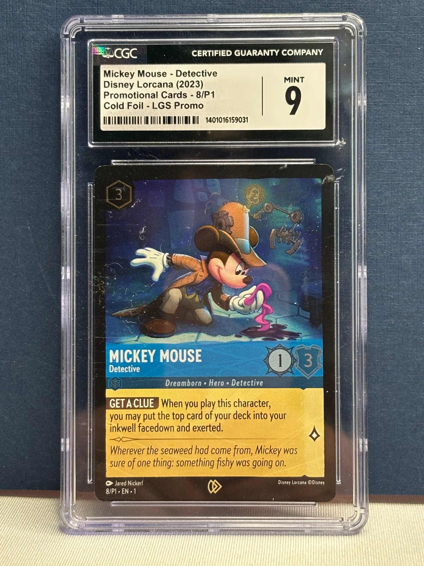 Lorcana Promo: Mickey Mouse- Detective