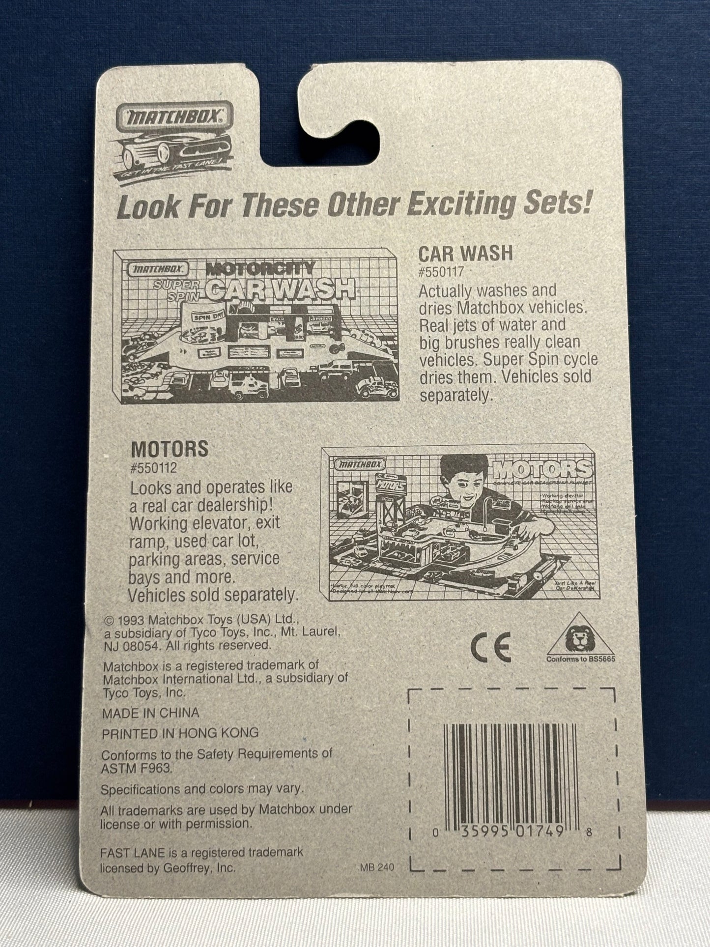 Matchbox #49 B.M.W.850i (black)