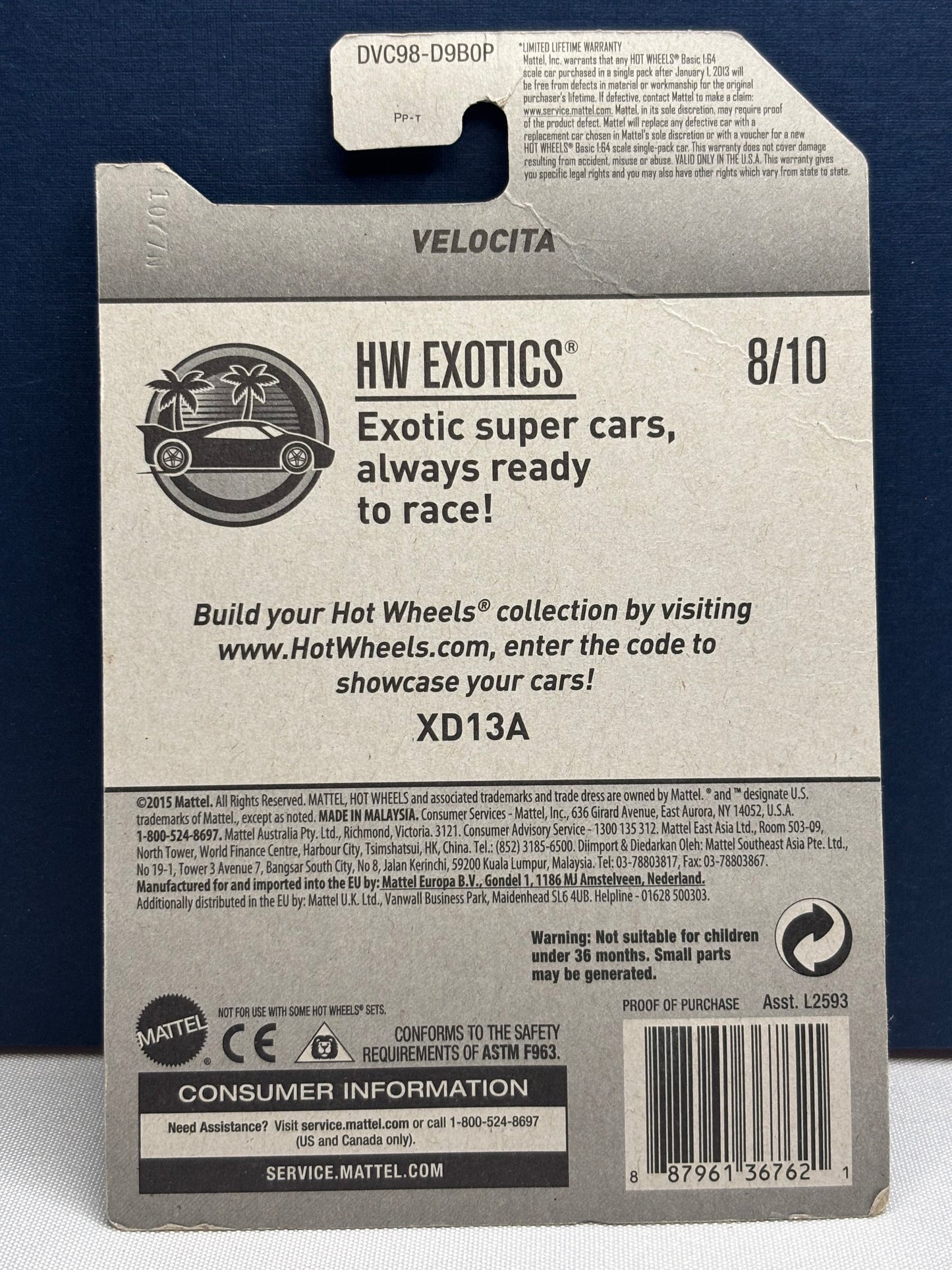 2017 Super Hunt HW Exotics: Velocita