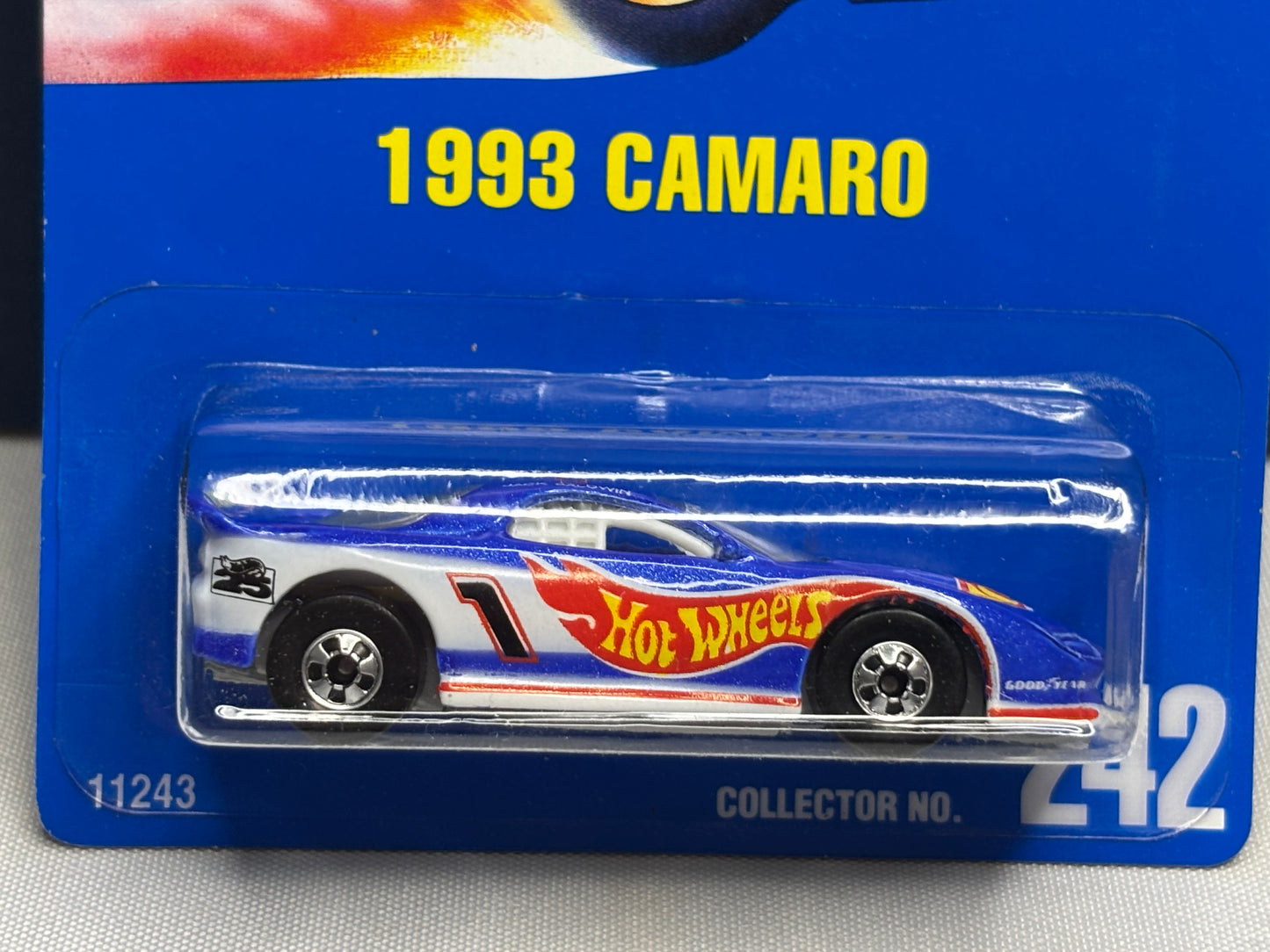Collector #242 1993 Camaro Blue Card