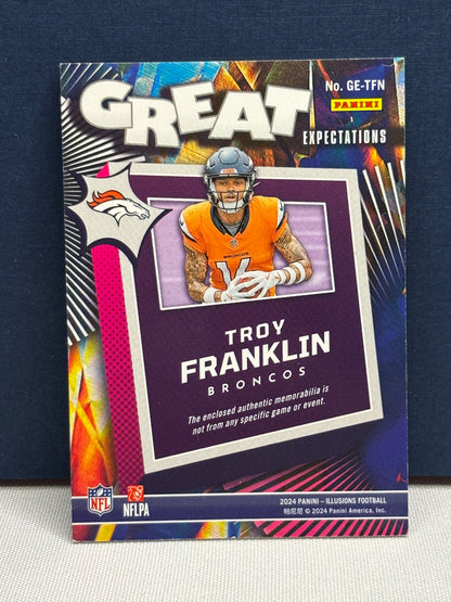 2024 Panini Illusions: Tony Franklin Great Expectations RC