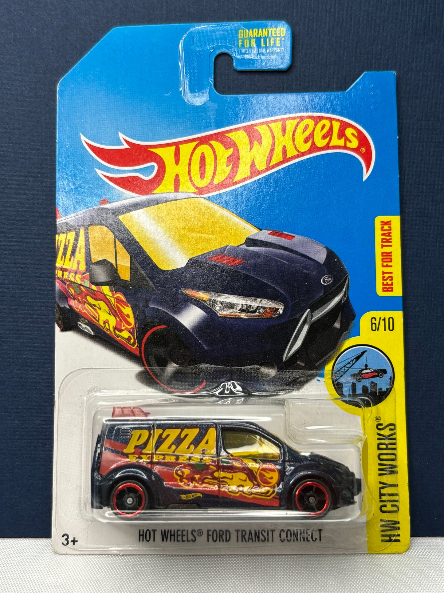 Hot Wheels Ford Transit Connect: 2017 Treasure Hunt