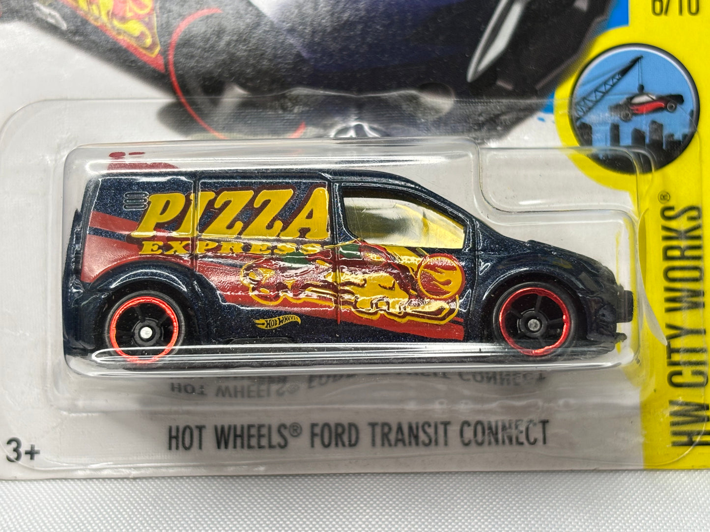 Hot Wheels Ford Transit Connect: 2017 Treasure Hunt
