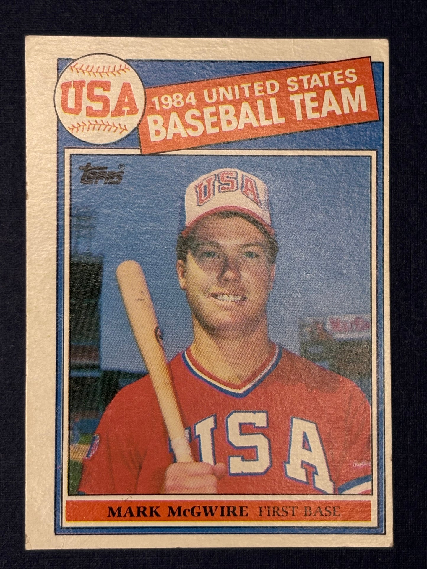 1985 Topps: Mark McGwire - Rookie Card